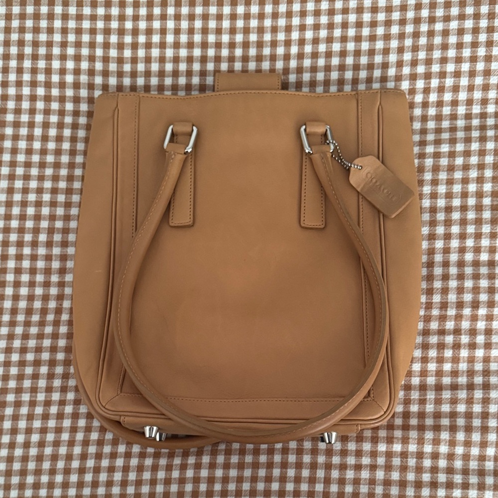 Vintage Coach C1P-9422 Bonnie Cashin Legacy Slim Leather Tote/Shoulder Handbag
